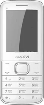 Кнопочный телефон Maxvi V1 White