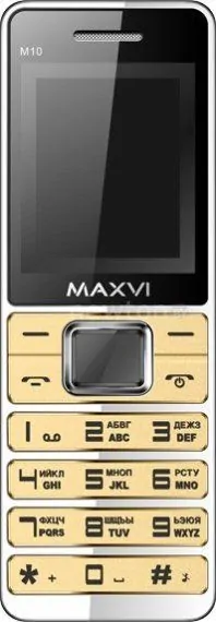 Кнопочный телефон Maxvi M10 Gold