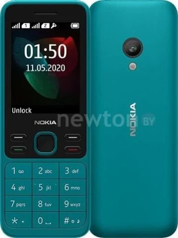 Кнопочный телефон Nokia 150 (2020) Dual SIM TA-1235 (бирюзовый)