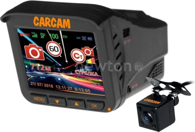 Видеорегистратор-радар детектор-GPS информатор (3в1) Carcam Combo 5S