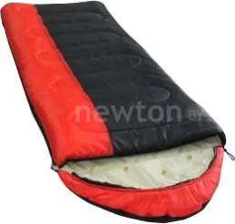 Спальный мешок BalMax Аляска Camping Plus -15 (левая молния, черный/красный)