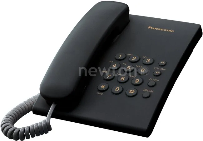 Проводной телефон Panasonic KX-TS2350RUB (черный)
