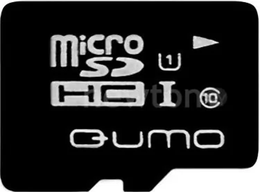 Карта памяти QUMO microSDHC (UHS-1) 16GB (QM16GMICSDHC10U1)