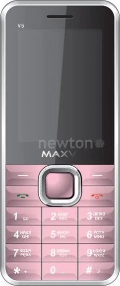 Кнопочный телефон Maxvi V5 Pink