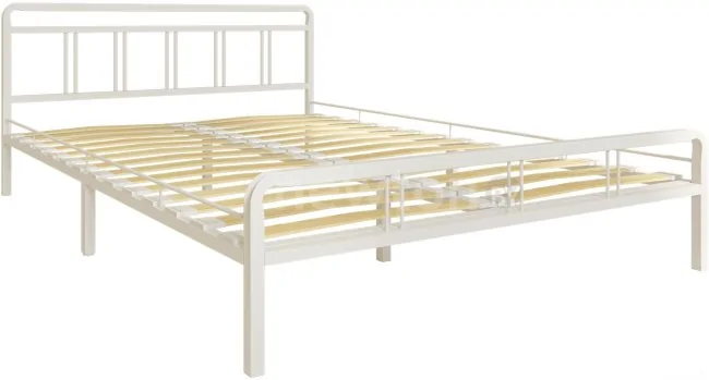 Кровать Askona Avinon 160x200 (белый шагрень)
