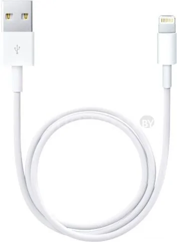 Кабель Apple USB 2.0 Type-A - Lightning (0.5 м, белый)