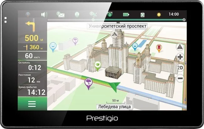 GPS навигатор Prestigio GeoVision 5067 Navitel