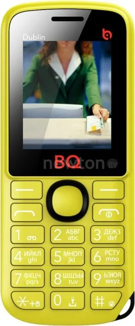 Кнопочный телефон BQ-Mobile Dublin (BQM-1818) Yellow