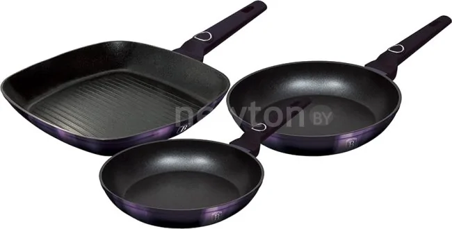 Набор сковород Berlinger Haus Purple Eclips 7104-BH