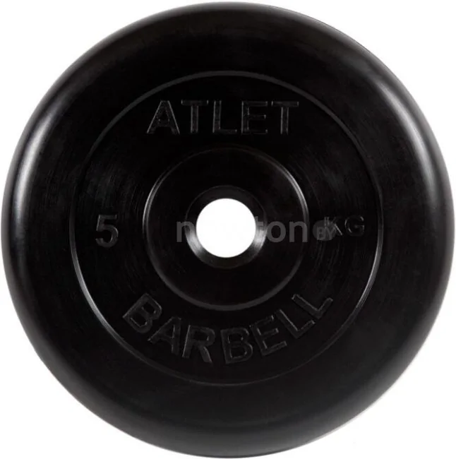 Диск MB Barbell Атлет 31 мм (1x5 кг)