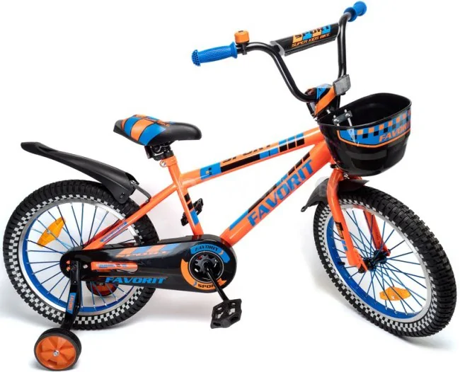 Детский велосипед Favorit Sport 18 SPT-18OR (оранжевый)