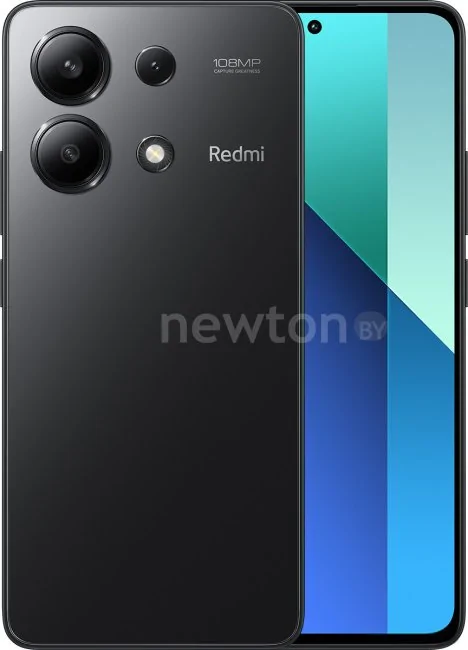 Смартфон Xiaomi Redmi Note 13 8GB/256GB без NFC международная версия (полуночный черный)