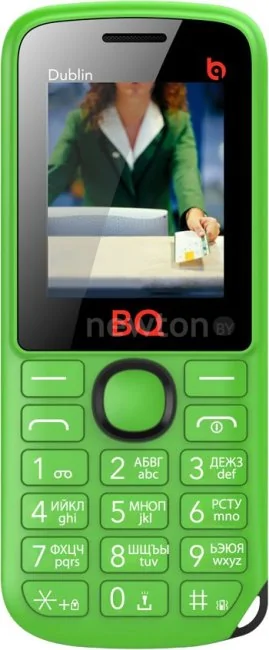 Кнопочный телефон BQ-Mobile Dublin (BQM-1818) Green