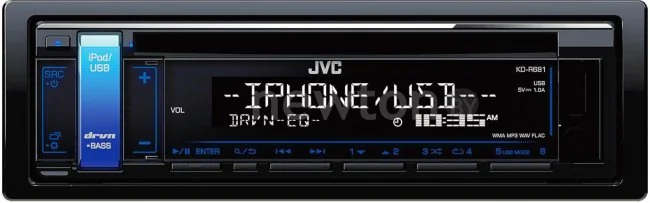 CD/MP3-магнитола JVC KD-R681