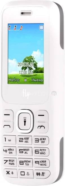 Кнопочный телефон Fly FF177 White