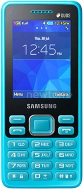 Кнопочный телефон Samsung Metro Blue [B350E/DS]