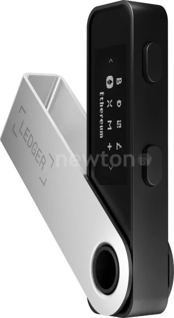 Аппаратный криптокошелек Ledger Nano S Plus (черный)