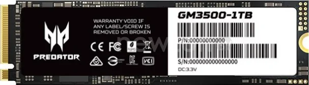 SSD Acer Predator GM3500 1TB BL.9BWWR.102
