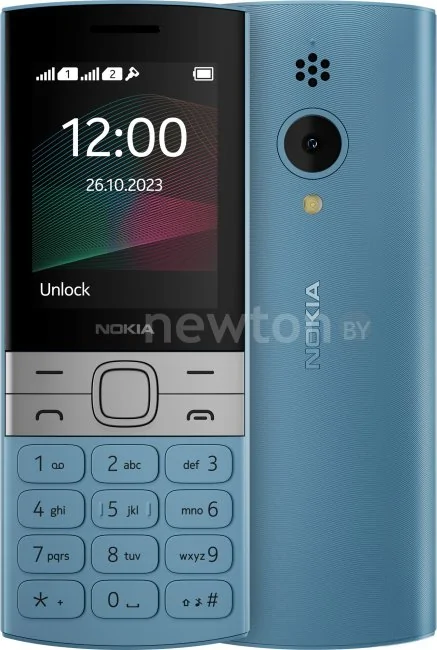Кнопочный телефон Nokia 150 (2023) Dual SIM ТА-1582 (бирюзовый)