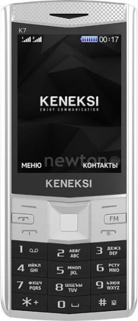 Кнопочный телефон Keneksi K7 Black