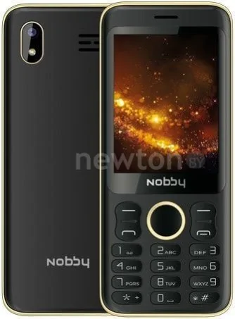 Кнопочный телефон Nobby 321 (золотистый)