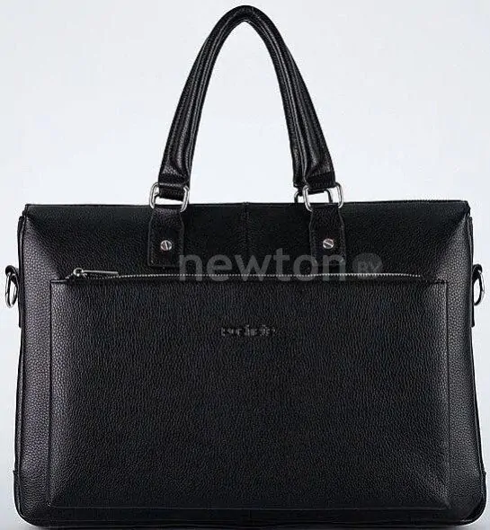 Мужская сумка Poshete 250-6866-2-BLK (черный)