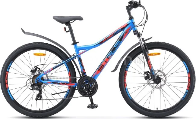 Велосипед Stels Navigator 710 MD 27.5 V020 р.16 2021 (синий/черный)