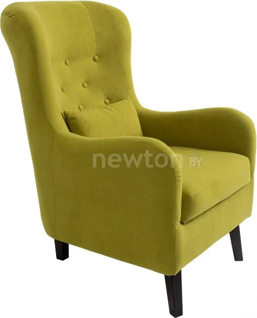 Интерьерное кресло Krones Калипсо (велюр оливковый)