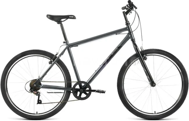 Велосипед Altair MTB HT 26 1.0 р.19 2022 (темно-серый/черный)