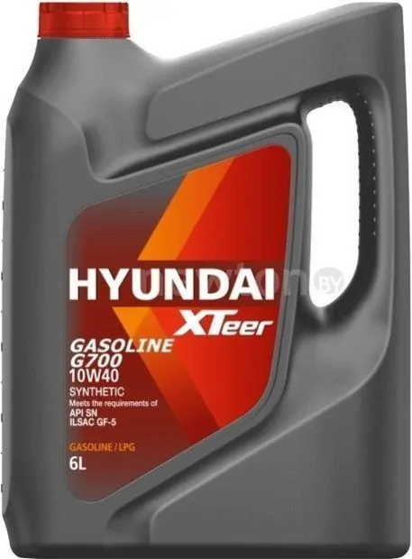 Моторное масло Hyundai Xteer Gasoline G700 10W-40 6л