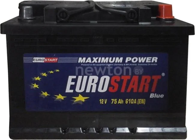 Автомобильный аккумулятор Eurostart Blue 6CT-77 (77 А·ч)