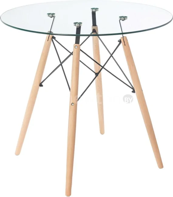 Кухонный стол Mio Tesoro ST-011 (стекло/дерево)