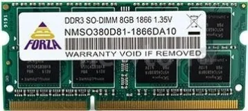 Оперативная память Neo Forza 8GB DDR3 SODIMM PC3-12800 NMSO380D81-1600DA10