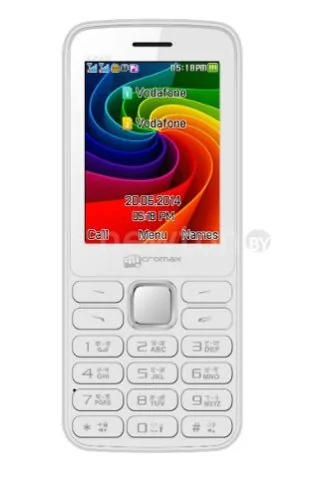 Кнопочный телефон Micromax X245 White
