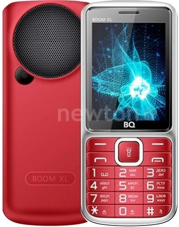 Кнопочный телефон BQ-Mobile BQ-2810 Boom XL (красный)
