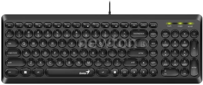 Клавиатура Genius SlimStar Q200 (черный)
