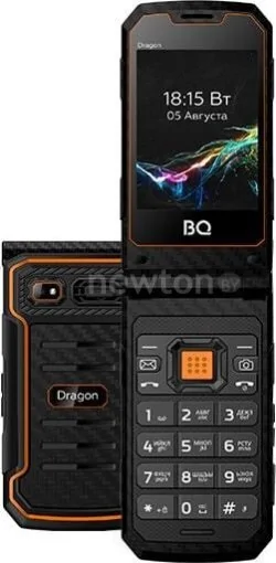 Кнопочный телефон BQ-Mobile BQ-2822 Dragon (черный)