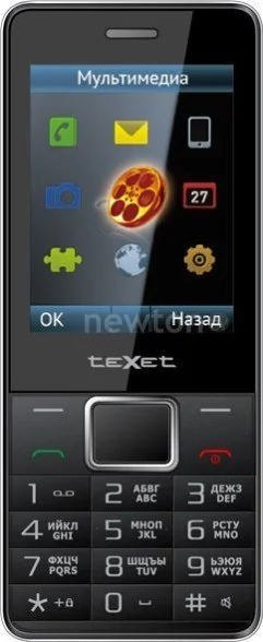 Кнопочный телефон TeXet TM-D225