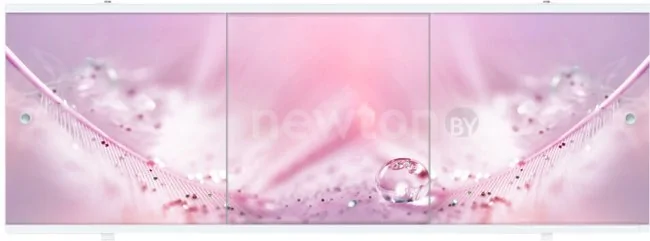 Фронтальный экран под ванну Метакам Премиум А 1.48 (розовый)