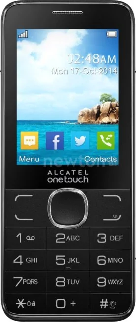 Кнопочный телефон Alcatel One Touch 2007D Dark grey