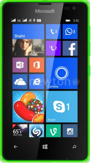 Смартфон Microsoft Lumia 532 Dual SIM Green