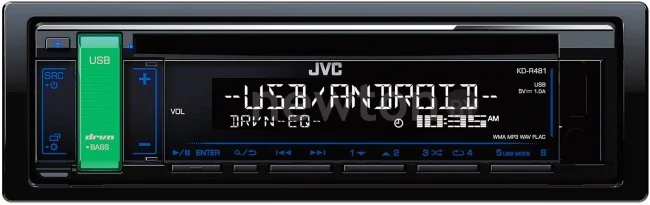 CD/MP3-магнитола JVC KD-R481