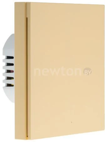 Выключатель Aqara Smart Wall Switch H1 одноклавишный с нейтралью (бежевый)