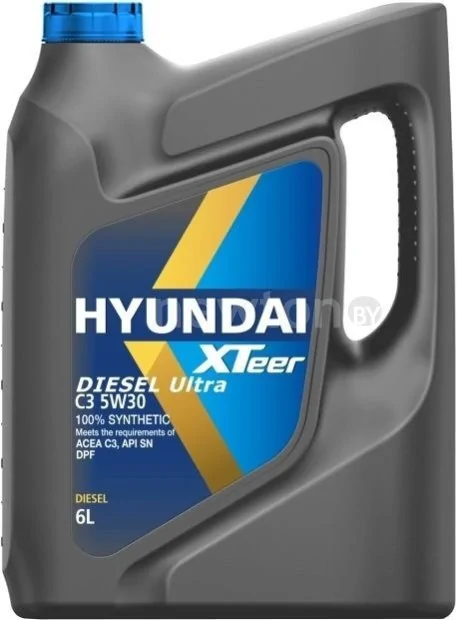 Моторное масло Hyundai Xteer Diesel Ultra C3 5W-30 6л