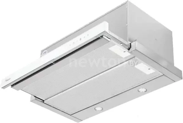 Вытяжка кухонная Akpo Light Touch Glass Twin II 60 WK-7 (белое стекло/нержавеющая сталь)