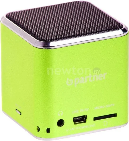 Портативная аудиосистема Partner Cube зеленая [ПР028778]