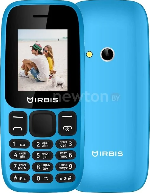Кнопочный телефон IRBIS SF16A (голубой)