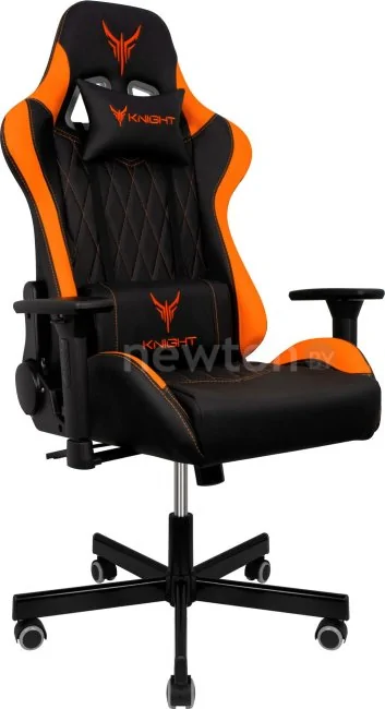 Кресло Knight Armor (черный/оранжевый)