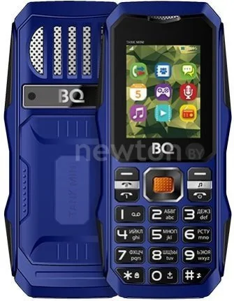 Кнопочный телефон BQ-Mobile BQ-1842 Tank mini (синий)