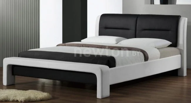 Кровать Halmar Cassandra 120x200 (белый/черный)